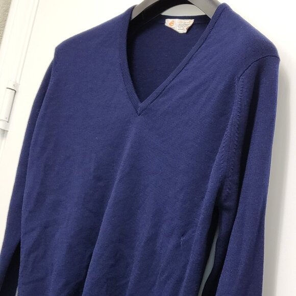 Vintage Byford Wool Sweater Mens Size 42 Pullover Superwash Made in England - Picture 4 of 14